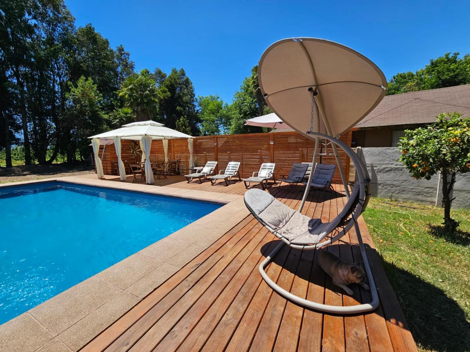 Habitaciones Con Piscina En Tinguiririca Сан-Фернандо Экстерьер фото
